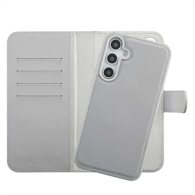 Productafbeelding van Selencia Olyn Uitneembare Bookcase met MagSafe voor de Samsung Galaxy A35 / A55 - Grijs