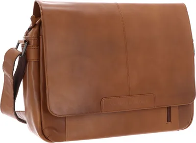 Produktbild von The Chesterfield Brand Umhängetasche Schultertasche mit Laptopfach Richard Shoulderbag Cognac braun