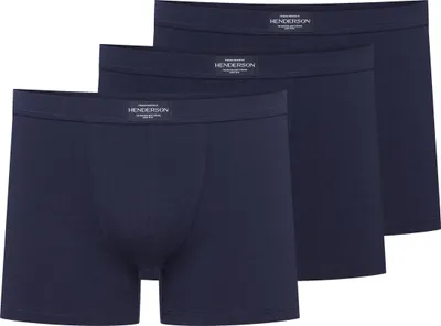 Produktbild von Henderson Main Herren Boxershorts 3er Set – 93% Baumwolle, 7% Elasthan, Komfortable Passform, Atmungsaktiv und Hautfreundlich, Ideal für den Alltag und Sport. Henderson Main Herren Boxershorts 3er Set – 93% Baumwolle, 7% Elasthan, Komfortable Passform, Atmungsaktiv und Hautfreundlich, Ideal für den Alltag und Sport.
