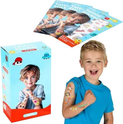 Obrázek produktu pro Tymczasowe tatuaże dla dzieci 60 sztuk