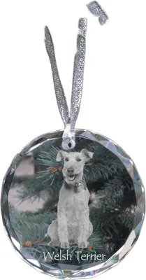 Imagen del producto de Art-Dog Adorno para árbol de Navidad – Welsh Terrier