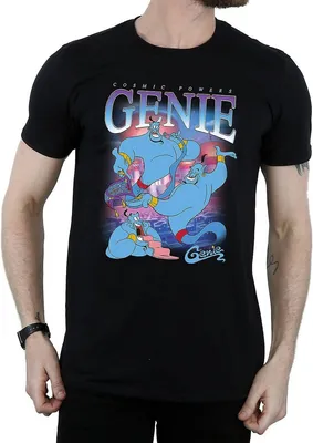 Produktbild von Aladdin - T-Shirt für Herren BI925 (XXL) (Schwarz)