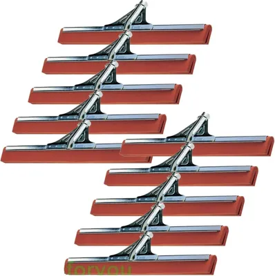 Produktbild von Metall Bodenwischer Abzieher Wasserschieber ölbeständig 10 x 55 cm