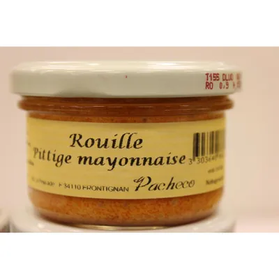 Produktbild von Pachéco Rouille 90g Glas (würzige Mayonnaise)
