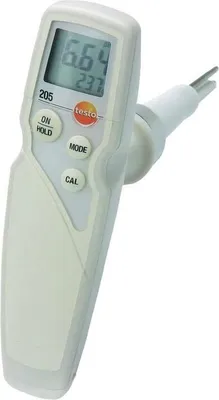 Zdjęcie produktu dla TESTO pH-Messgerät für Lebensmittelbereich 205 (0563 2051)