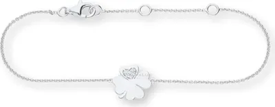 Produktbild von JuwelmaLux Armband 925/000 Sterling Silber rhodiniert mit synth Zirkonia JL10-03-1721