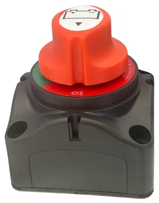 Productafbeelding van ProRide Accuschakelaar 275A 12-48V DC - Zware Uitvoering - Batterij Isolator Aan/Uit - Opbouw