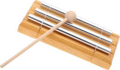 Productafbeelding van Energie Chime, drieklank met hamer. Verfijnd kinderspeelgoed, muziekinstrument, slaginstrument