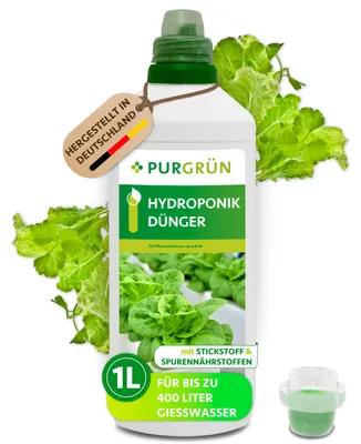 Produktbild von Purgrün Hydroponik-Dünger 1 Liter