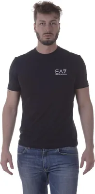 Obrázok produktu pre Emporio Armani Pánske tričko s logom EA7, čierne X-Large