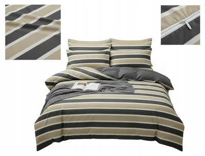 Produktbild von Yes Home Wendebettwäsche Baumwollsatin 220x200 cm