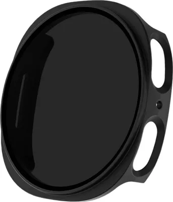 Zdjęcie produktu dla INF 40mm Ochrona Prywatności Obudowa PC do Samsung Watch 8 - Czarna Czarny S