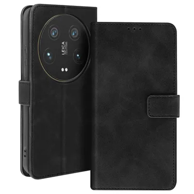 Obrázek produktu pro Avizar, kryt pro Xiaomi 14 Ultra, s funkcí peněženky a stojánku, černý