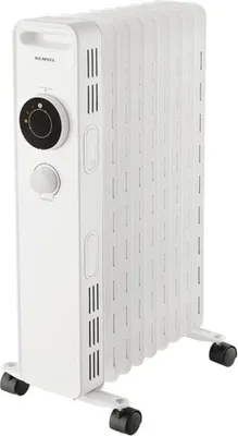 Obrázek produktu pro Olejový radiátor Elektrický ohřívač Topný žebrovaný radiátor 2000W / 2300W / 2500W, Watt:2000W
