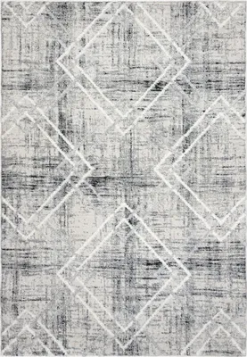 Produktbild von Beige Teppich Mazovia - Abstrakter, Geometrischer Teppich für Wohnzimmer, Schlafzimmer, Büro - 200 x 300 cm