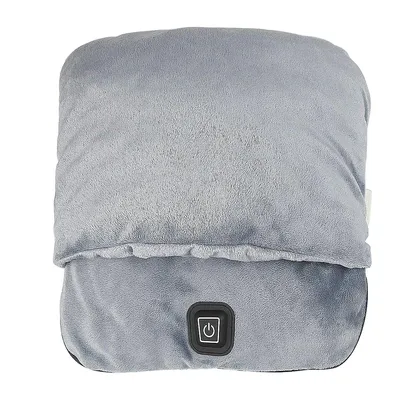 Produktbild von Fusswärmer elektrisch mit Vibrationsmassage, USB beheizbarer Fußsack für Damen und Herren