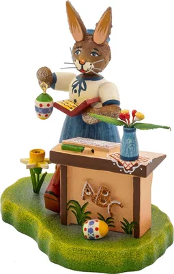 Produktbild von Frau Lehrerin Hubrig Volkskunst 10 cm Neuheit 2019
