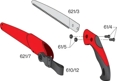 Produktbild von Felco Ersatzsägeblatt geeignet für Felco 621, Ersatzteil für Säge