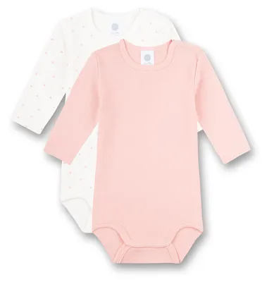 Productafbeelding van Sanetta 323042, Body, Dames, Met patroon, Roosjes, Wit, Lange mouwen, Gestreept