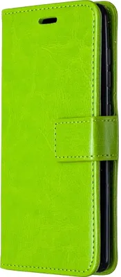 Produktbild von Mobigear Wallet  Samsung Galaxy A41 Hülle Klapphülle Geldbörse - Grün