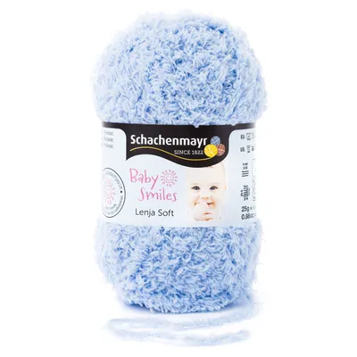 Image de Schachenmayr Baby Smiles Lenja Soft, 25g bleu clair fils à tricoter main