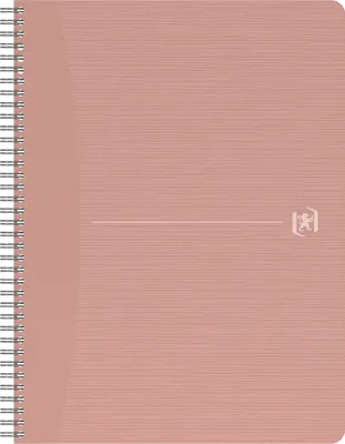 Produktbild von Oxford SPIRAALBLOK, Einfarbig, Pink, A4, 90 Blätter, 90 g/m², Universal