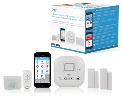 Obrázek produktu pro SmartHome SM400: Chytrý domácí systém s alarmem a ovládáním přístupu k internetu