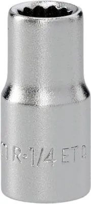 Image de Facom 12-kant Steckschlüssel 1/4" auf 1/4"