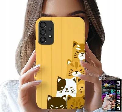 Produktbild von Etui Für Samsung Galaxy A23 5G - Liebe Katze, Designs Mit Katzen, Etui + Glas