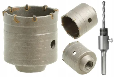 Produktbild von Mefisto Beton-Kernbohrkrone 65mm mit 110mm HEX Adapter