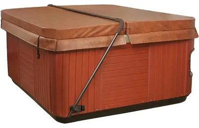 Produktbild von Outdoor Spa Hot Tub Cover Lifter Poolabdeckung Whirlpool-Abdeckung 210x90 cm
