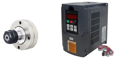 Produktbild von Spindelmotor, 2,2 kW, wassergekühlte Ausführung, Mit VFD
