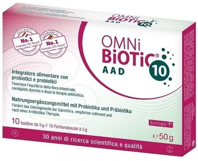 Immagine prodotto di Omni Biotic 10 Aad 10 Bustine Da 5 G