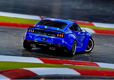 Image de Traxxas 4-TEC Ford Mustang Drift 1:10 2WD RTR blanc - Technologie TSM, 2.4GHz