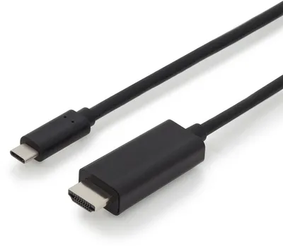 Produktbild von DIGITUS USB Type-CGen2 Adapter-/ Konverterkabel Type-C auf HDMI A