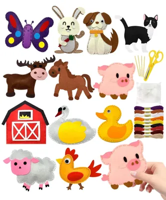 Image de Omgoods - Kit de création pour enfants, comprenant 15 pièces