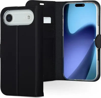 Image de Accezz Wallet Softcase Bookcase pour l'Apple iPhone Air - Noir