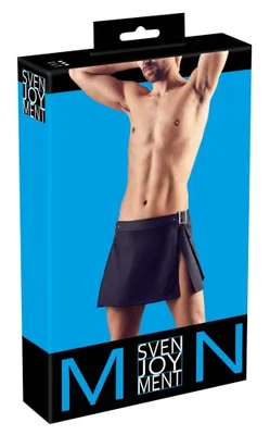 Immagine prodotto di Svenjoyment - Gonna corta da uomo stile gladiatore nera L/XL