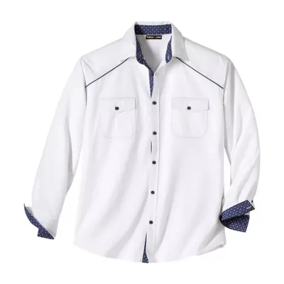 Immagine prodotto di Atlas For Men - Camicia da uomo AF156 (XXL) (Bianca)