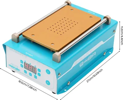 Obrázok produktu pre LCD obrazovka oddeľovač, nastaviteľná teplota, odolná konštrukcia, 400 W