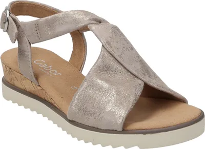 Produktbild von Gabor Sandalette 82.751.95, Rauleder, Beige, Damen