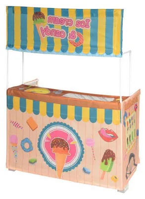 Image de Tente de jeu pour enfants pour magasin de glace, 123 cm