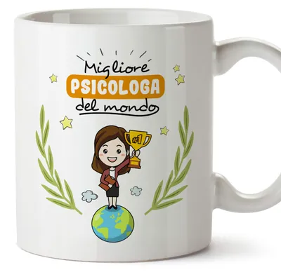 Keramik-Mok 350 ml, Psicologa, mikrowellen- & spülmaschinengeeignet