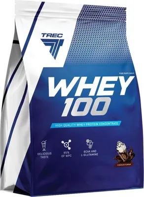 Produktbild von Trec Nutrition Whey 100- 2275 g Beutel Schokolade