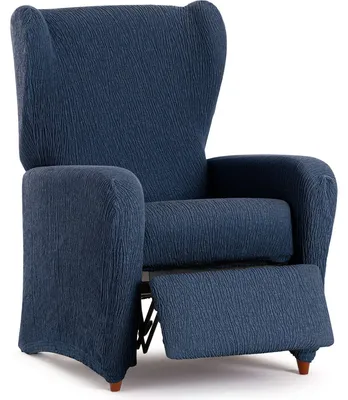 Relaxsessel-Abdeckung Blau, universell, für Rückenlehne, Sitz, Armlehnen