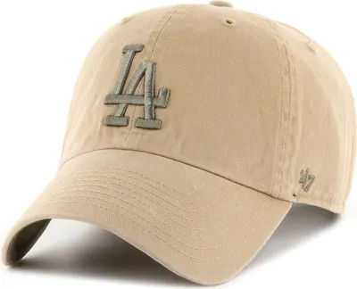 Produktbild von 47 Brand Ballpark Cap - CLEAN UP Los Angeles Dodgers khaki