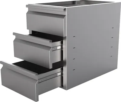 Zdjęcie produktu dla Komoda z 3 szufladami do stołu 700