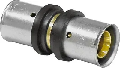Produktbild von Pipetec Pressfitting Mehrschichtverbundrohr TH U Kupplung / Muffe 16 / 20 / 26 mm - 26 x 3 - 26 x 3mm