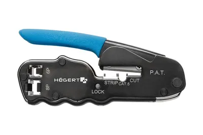 Image de Presse à sertir pour cosses téléphoniques RJ 6P, 8P, 137mm HT1P172