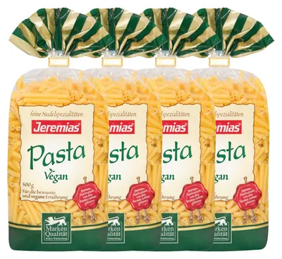 Image de Jeremias Pasta Makkronelli pâtes à la semoule de blé dur 500g paquet de 4